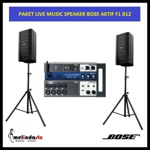 Paket live musik | auditorium | PA System | lapangan speaker bose F1 - Paket A